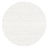 Safavieh Tulum 6'-7" x 6'-7" Rug in Ivory / Light Grey
