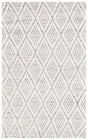 Safavieh Marbella 3'-0" x 5'-0" Rug in Dark Grey / Ivory
