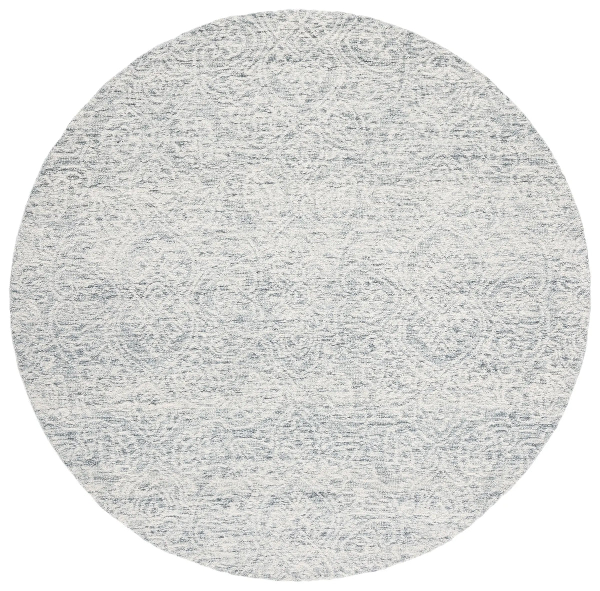 Safavieh Metro 6'-0" x 6'-0" Rug in Dark Grey / Ivory