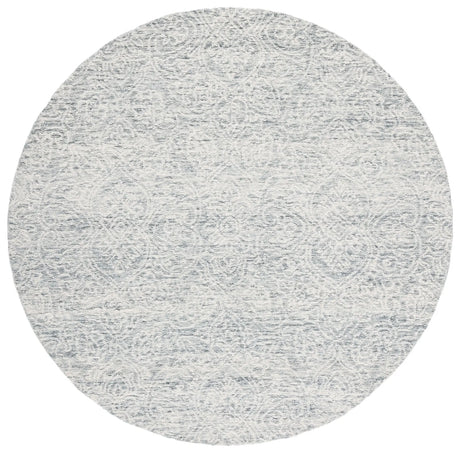 Safavieh Metro 6'-0" x 6'-0" Rug in Dark Grey / Ivory