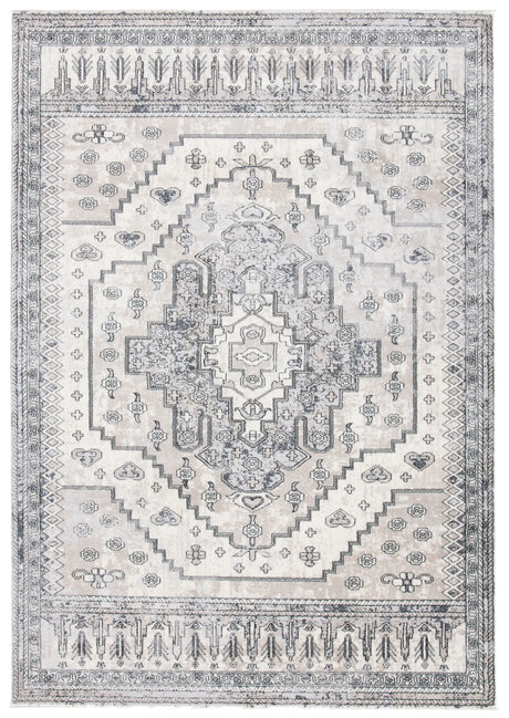 Safavieh Carnegie 4'-0" x 6'-0" Rug in Ivory / Grey