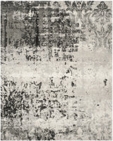 Safavieh Retro 10'-0" x 14'-0" Rug in Light Grey / Grey