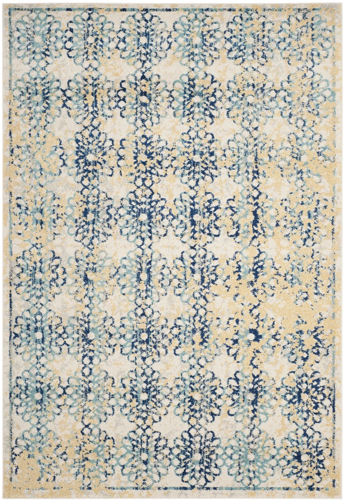 Safavieh Evoke 5'-3" x 7'-6" Rug in Ivory / Blue