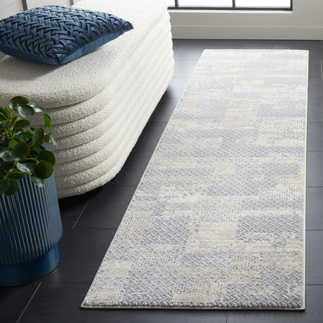 Safavieh Continental 2'-2" x 8'-0" Rug in Light Grey / Beige
