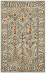 Safavieh Heritage 3'-0" x 5'-0" Rug in Cream / Blue