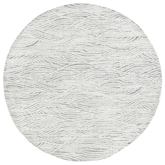 Safavieh Glamour 6'-0" x 6'-0" Rug in Silver / Ivory