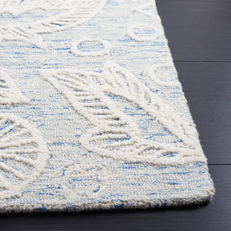 Safavieh Jardin 4'-0" x 6'-0" Rug in Blue / Ivory