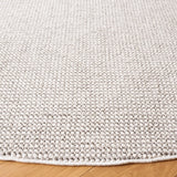 Safavieh Lotus 6'-7" x 6'-7" Rug in Light Grey / Ivory