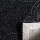 Safavieh Micro-Loop 5'-0" x 8'-0" Rug in Charcoal