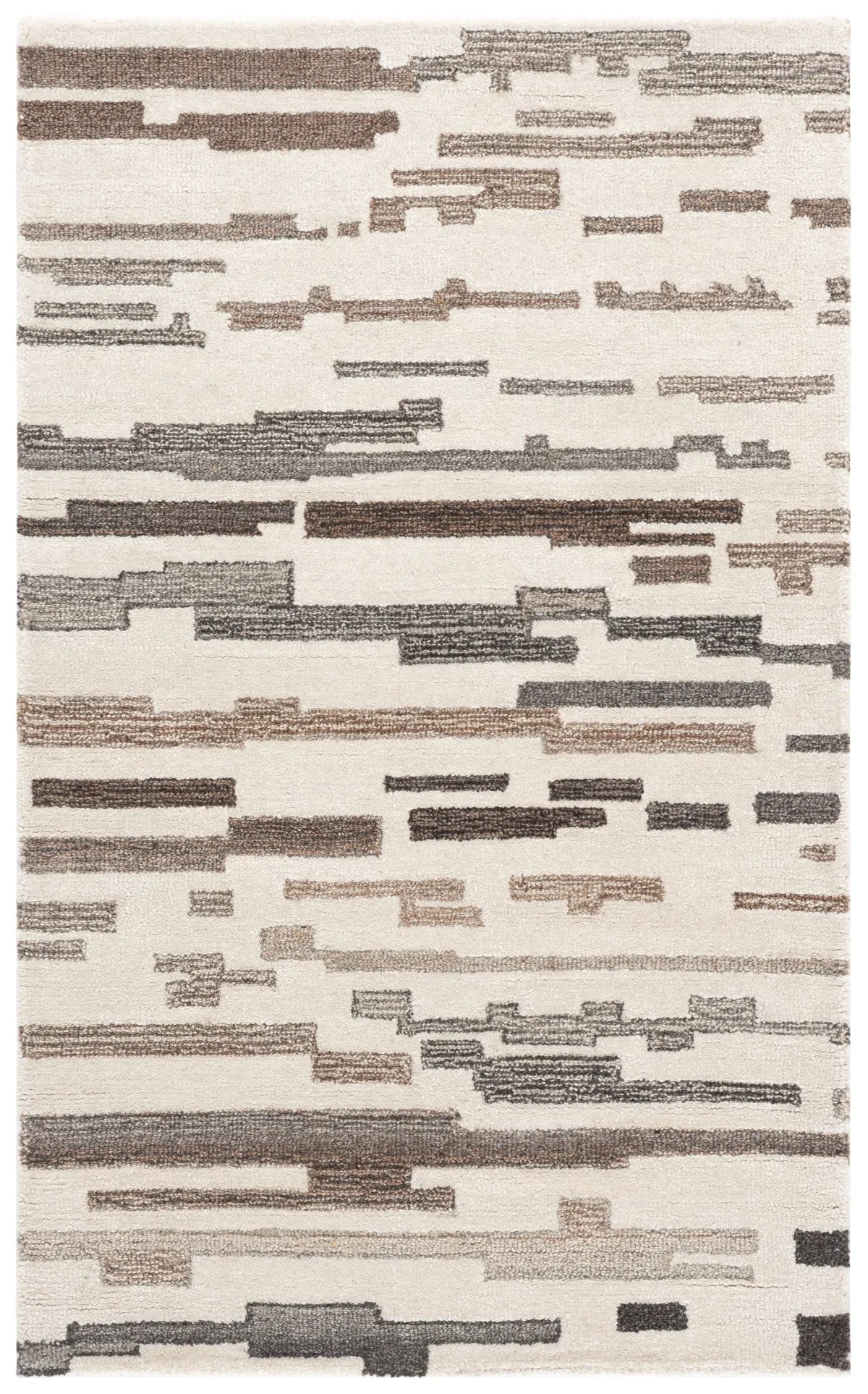 Safavieh Ebony 3'-0" x 5'-0" Rug in Ivory / Grey