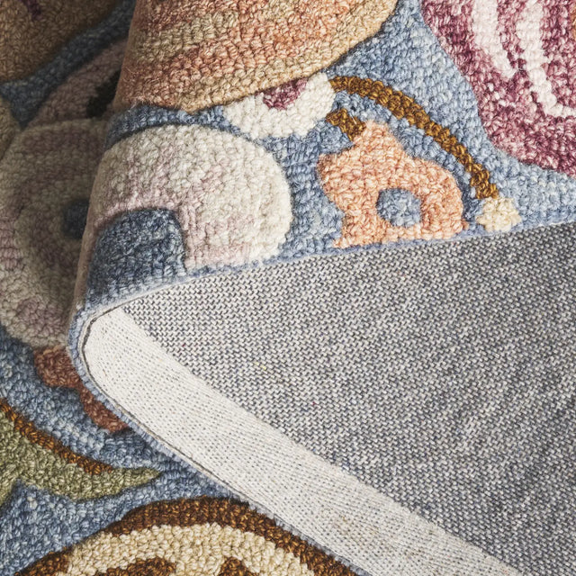 Safavieh Jardin 4'-0" x 6'-0" Rug in Blue / Rust