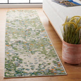 Safavieh Monaco 2'-2" x 8'-0" Rug in Sage / Rust