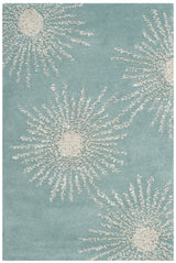 Safavieh Soho 2'-0" x 3'-0" Rug in Light Teal / Multi
