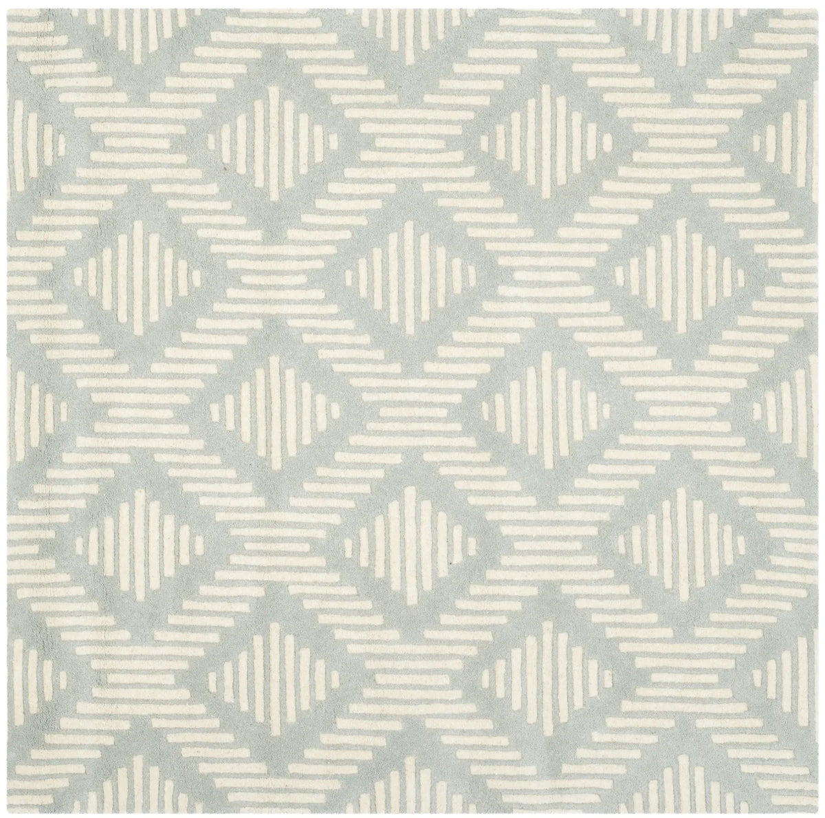 Safavieh Chatham 5'-0" x 5'-0" Rug in Grey / Ivory