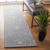 Safavieh Metro 2'-3" x 9'-0" Rug in Ivory / Dark Grey