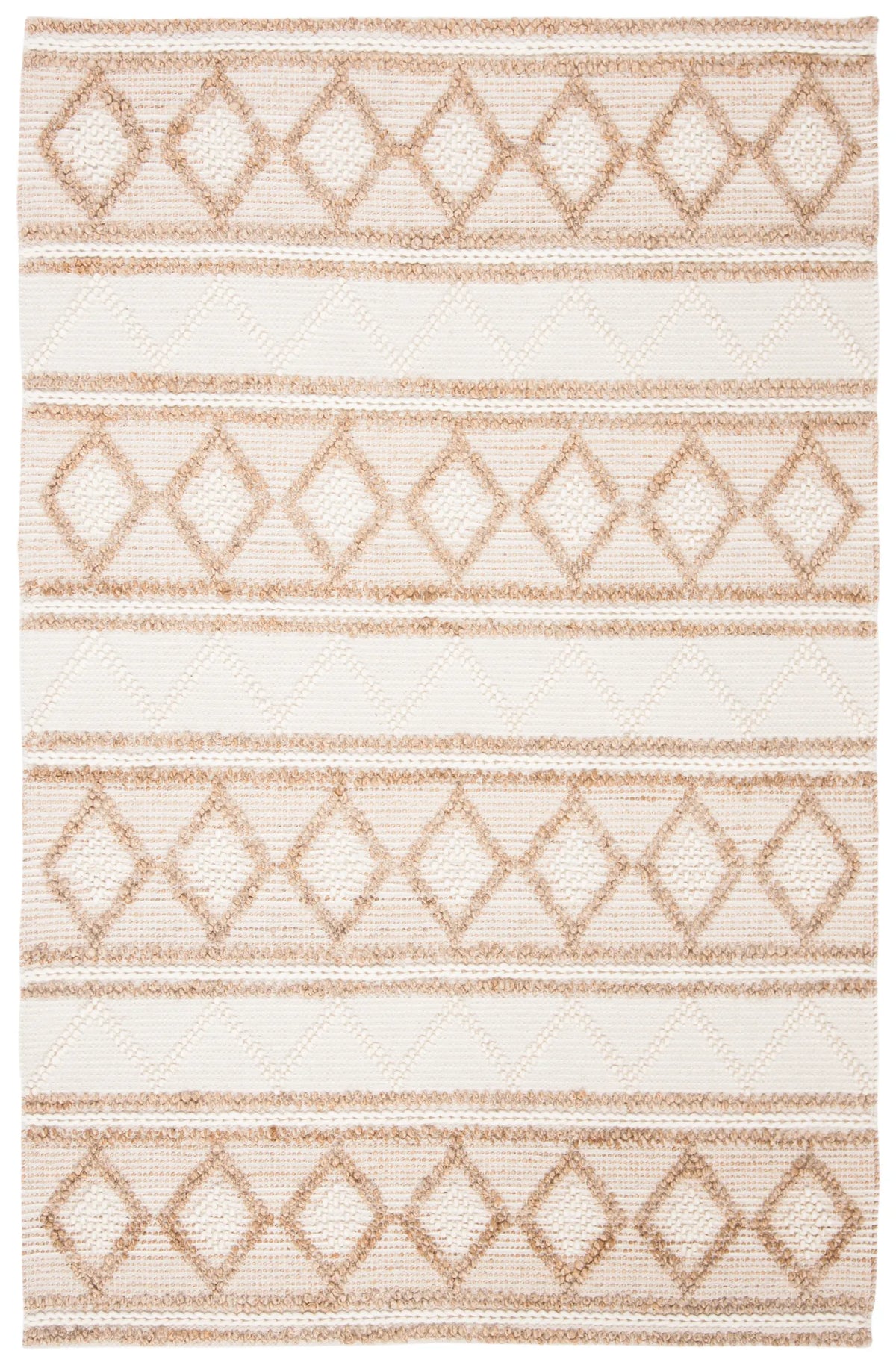 Safavieh Natural Fiber 4'-0" x 6'-0" Rug in Beige / Ivory