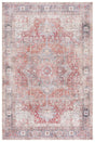 Safavieh Vintage Serapi 600 5'-1" x 7'-6" Rug in Red Orange / Grey