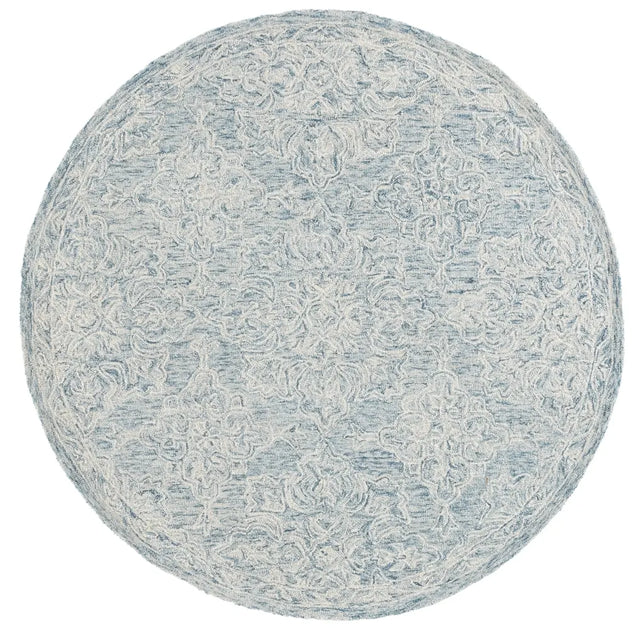 Safavieh Martha Stewart 6'-0" x 6'-0" Rug in Blue / Ivory