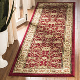 Safavieh Lyndhurst 2'-3" x 10'-0" Rug in Red / Ivory