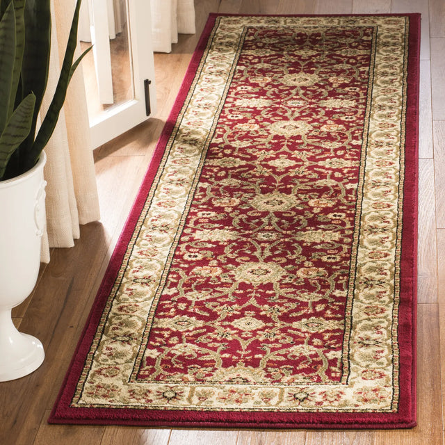 Safavieh Lyndhurst 2'-3" x 10'-0" Rug in Red / Ivory