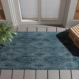 Safavieh Courtyard 2'-0" x 3'-7" Rug in Turquoise / Blue