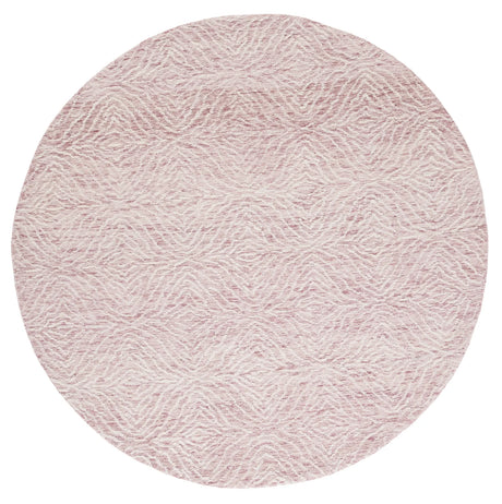 Safavieh Metro 6'-0" x 6'-0" Rug in Dark Pink / Ivory