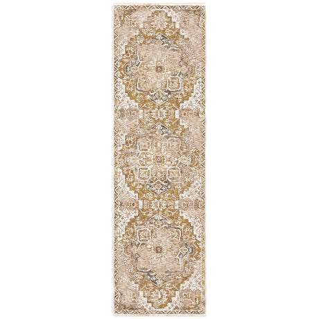 Oriental Weavers Sphinx Maharaja 661C1 Gold/Brown Rugs - runner