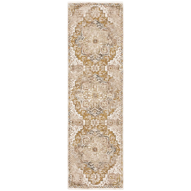 Oriental Weavers Sphinx Maharaja 661C1 Gold/Brown Rugs - runner