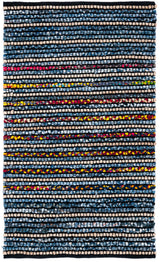 Safavieh Cape Cod 3'-0" x 5'-0" Rug in Natural / Blue