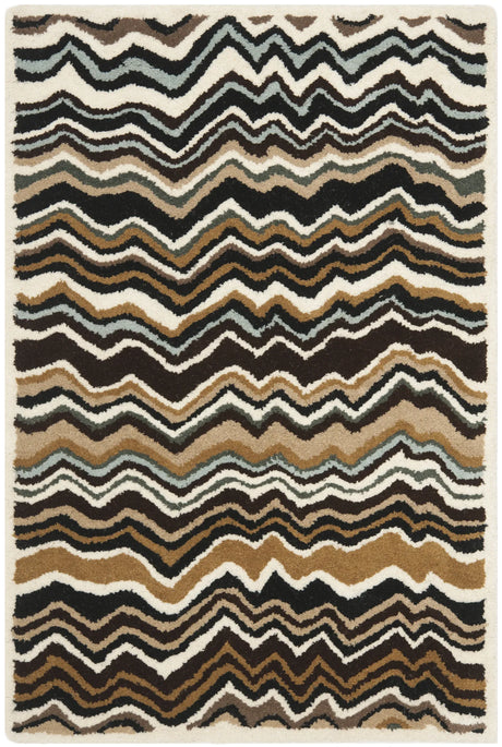 Safavieh Wyndham 2'-6" x 4'-0" Rug in Brown / Multi
