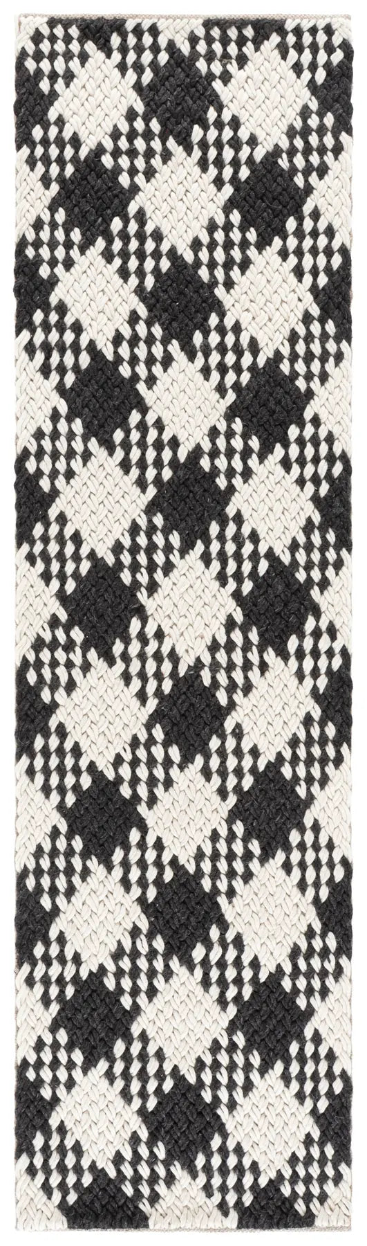 Safavieh Natural Fiber Couture 2'-3" x 8'-0" Rug in Ivory / Black