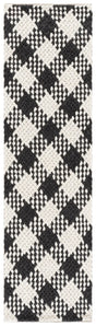 Safavieh Natural Fiber Couture 2'-3" x 8'-0" Rug in Ivory / Black