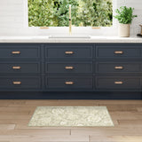 Nourison Aloha ALH17 Machine Made Ivory, Sage Rug