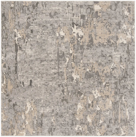 Safavieh Meadow 100 6'-7" x 6'-7" Rug in Grey