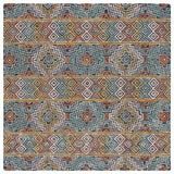 Safavieh Aspen 5'-0" x 5'-0" Rug in Blue / Gold