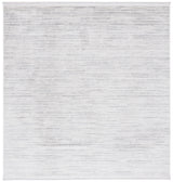 Safavieh Whisper 6'-7" x 6'-7" Rug in Light Grey / Ivory