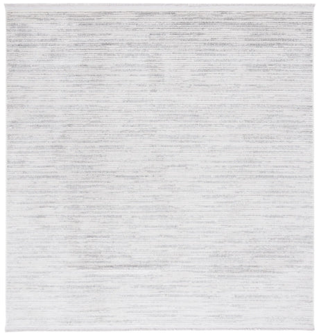 Safavieh Whisper 6'-7" x 6'-7" Rug in Light Grey / Ivory