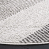 Safavieh Pyramid 6'-7" x 6'-7" Rug in Ivory / Grey