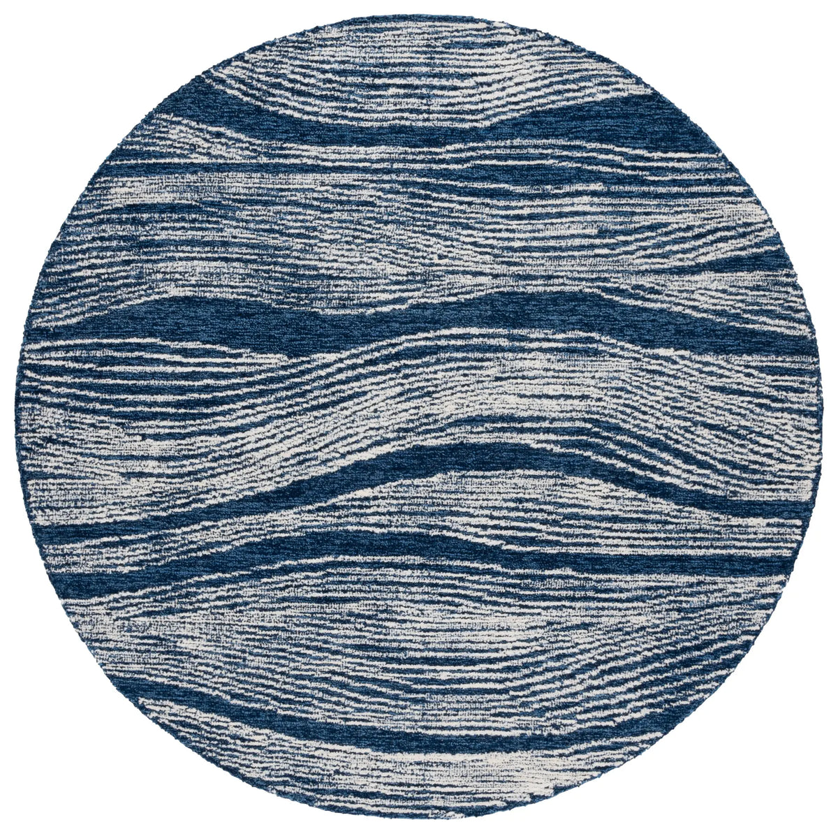 Safavieh Metro 6'-0" x 6'-0" Rug in Navy / Ivory