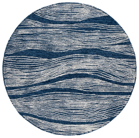 Safavieh Metro 6'-0" x 6'-0" Rug in Navy / Ivory
