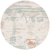 Safavieh Metro 6'-0" x 6'-0" Rug in Ivory / Green
