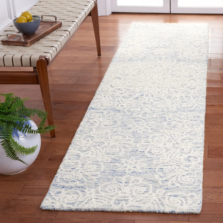Safavieh Metro 2'-3" x 9'-0" Rug in Blue / Ivory