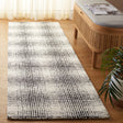 Safavieh Ebony 2'-3" x 8'-0" Rug in Ivory / Black