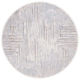 Safavieh Marmara 6'-7" x 6'-7" Rug in Beige / Blue Rust