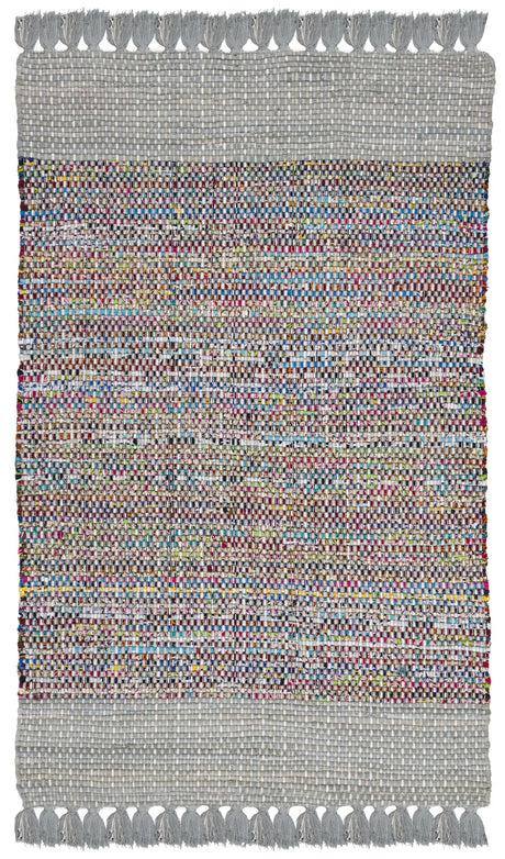 Safavieh Montauk 3'-0" x 5'-0" Rug in Grey / Multi