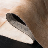 Safavieh Studio Leather 4'-0" x 6'-0" Rug in Beige / Brown