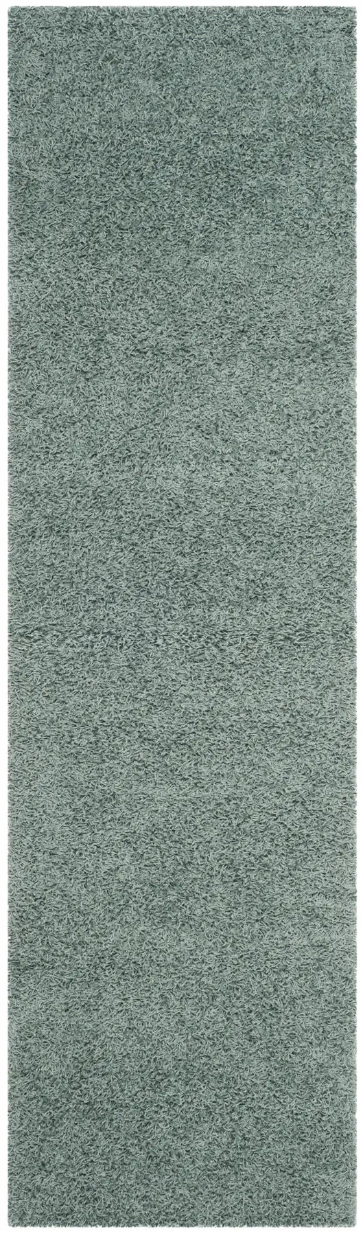 Safavieh Sga-Athens Shag 2'-3" x 8'-0" Rug in Seafoam