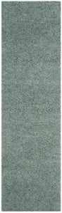 Safavieh Sga-Athens Shag 2'-3" x 8'-0" Rug in Seafoam