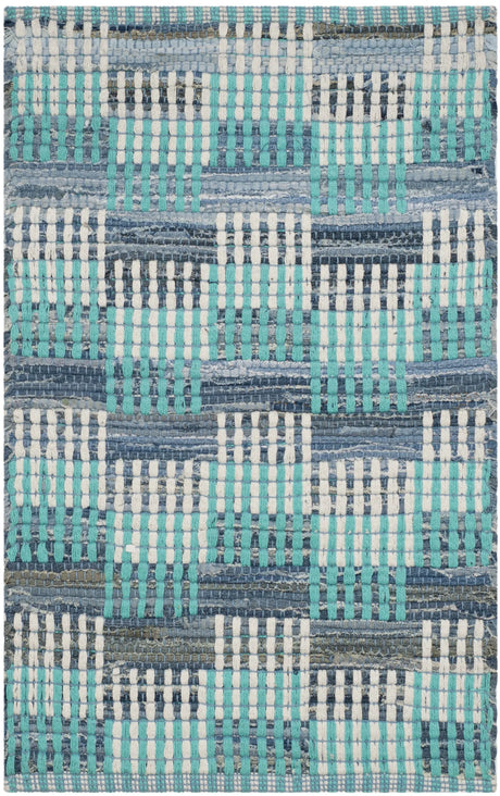 Safavieh Montauk 2'-6" x 4'-0" Rug in Turquoise / Multi