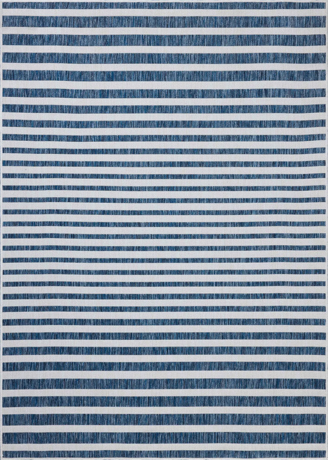 Loloi Easton ESN-03 Denim / Ivory Rug - main flat